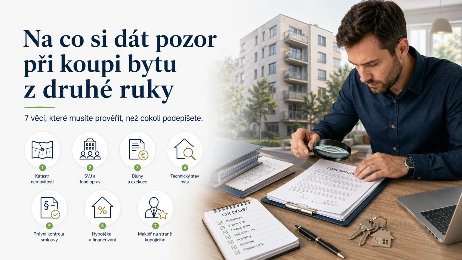 Na co si dát pozor při koupi bytu z druhé ruky